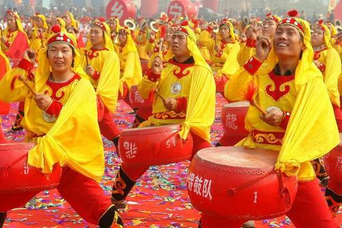 “天下第一鼓”：晋南威风锣鼓